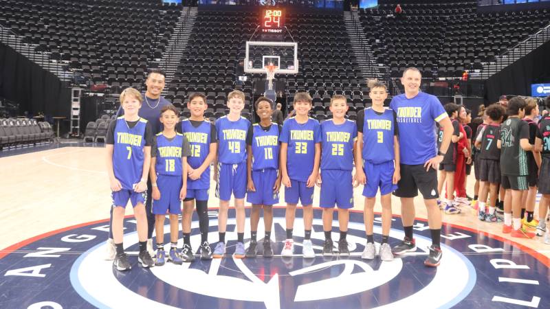 HoopHouse partnership with Thunder Teams